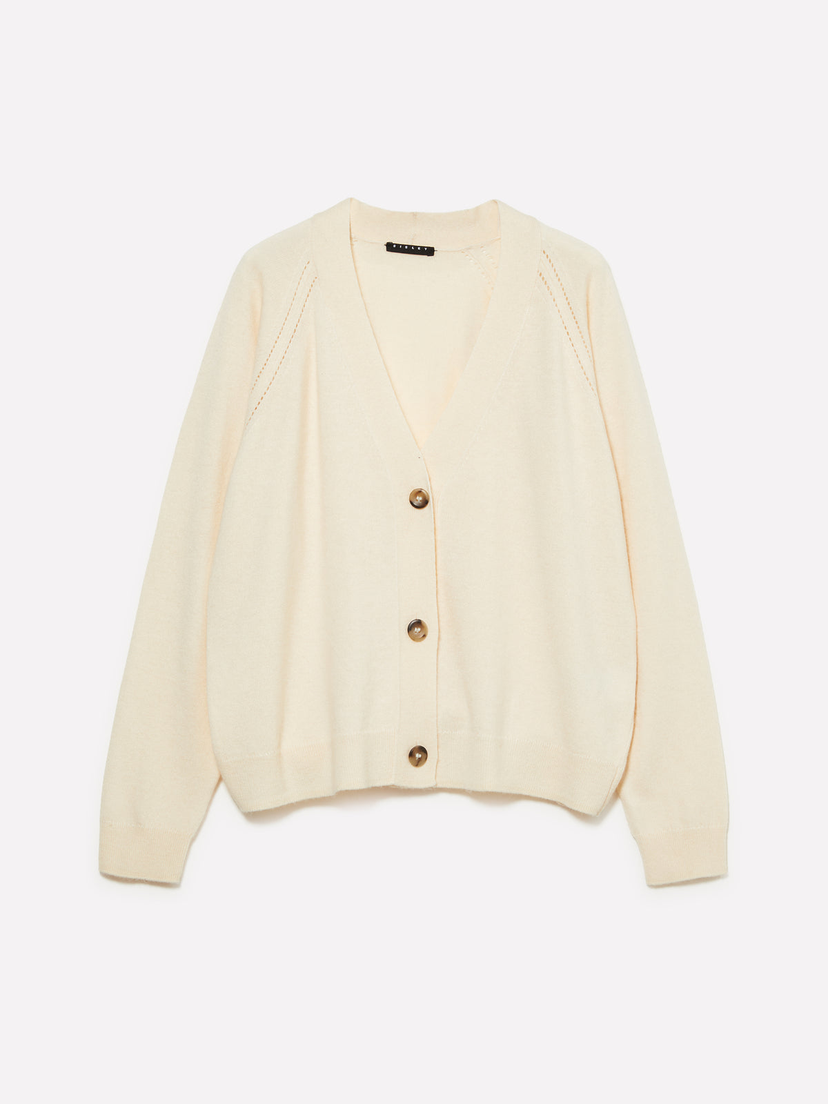 Cardigan over fit