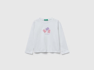 Maglietta regular fit con stampa