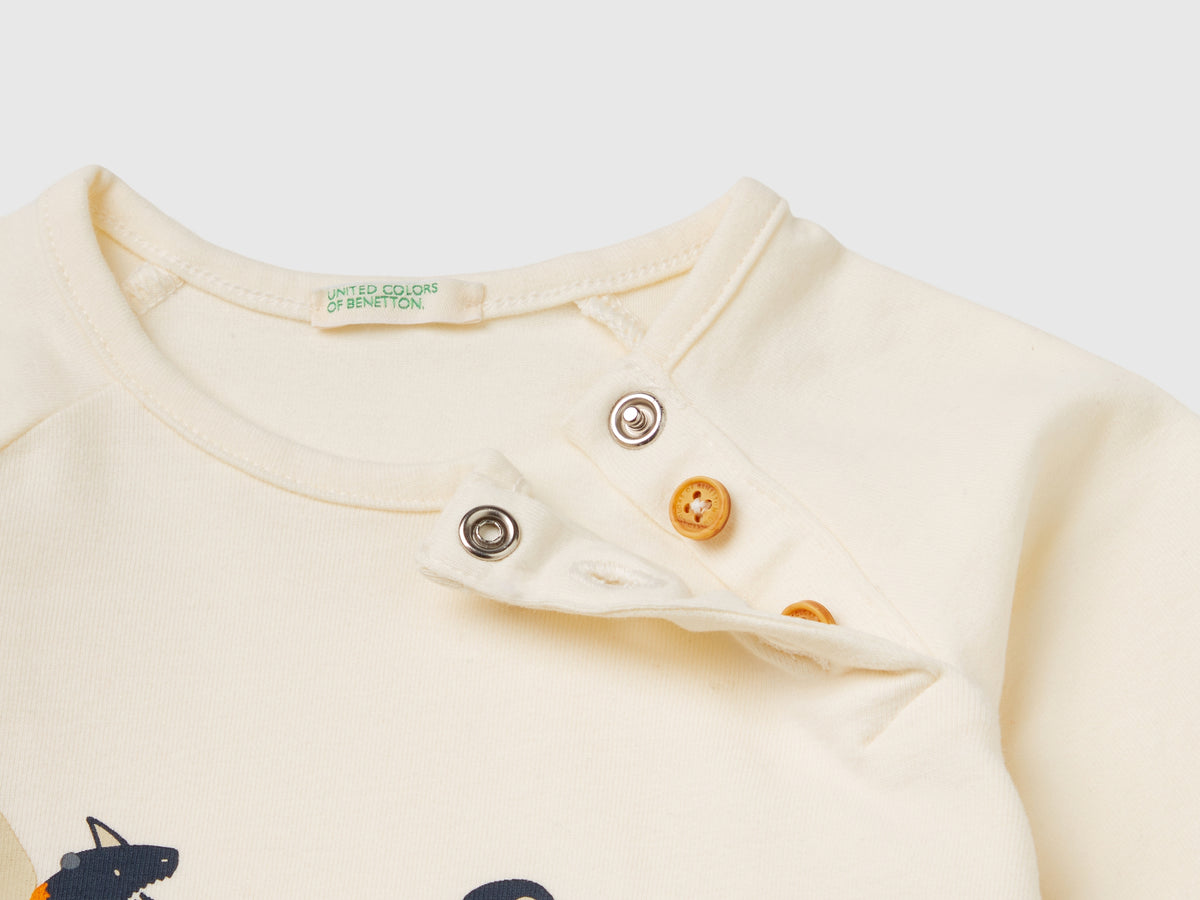 T-shirt con stampa animaletti