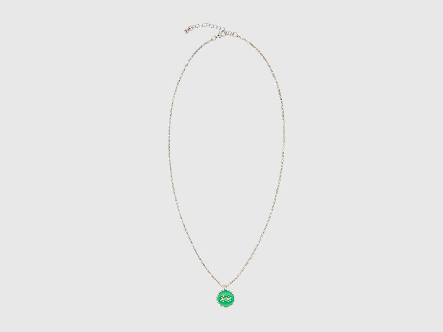 Collana con pendente da donna verde | Benetton Outlet