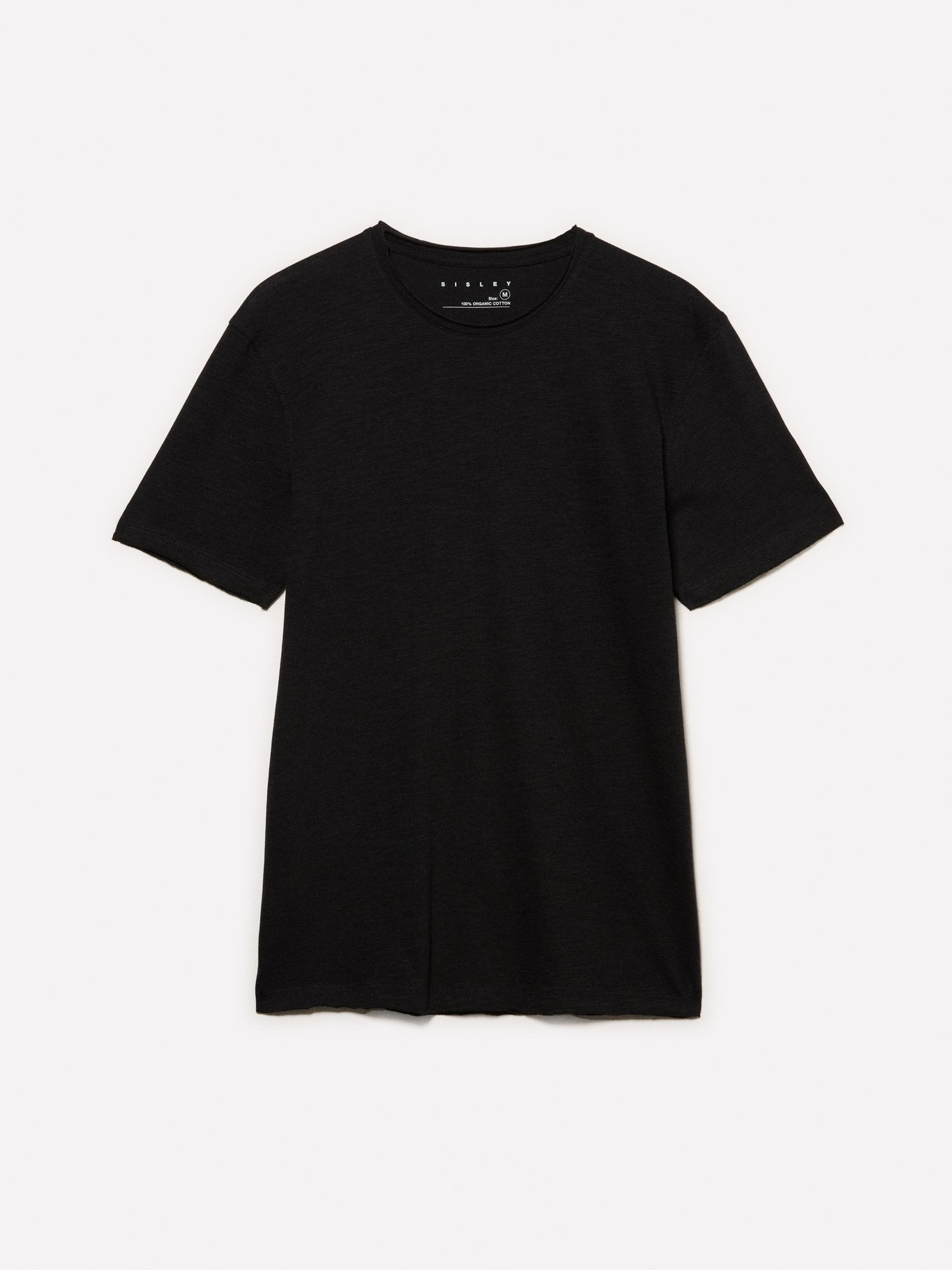 T-shirt a maniche corte slim fit da uomo grigio scuro | Sisley Outlet