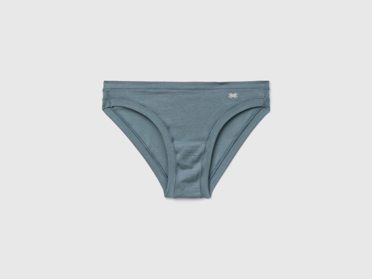 Slip vita bassa in cotone bio super stretch