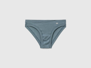 Slip vita bassa in cotone bio super stretch