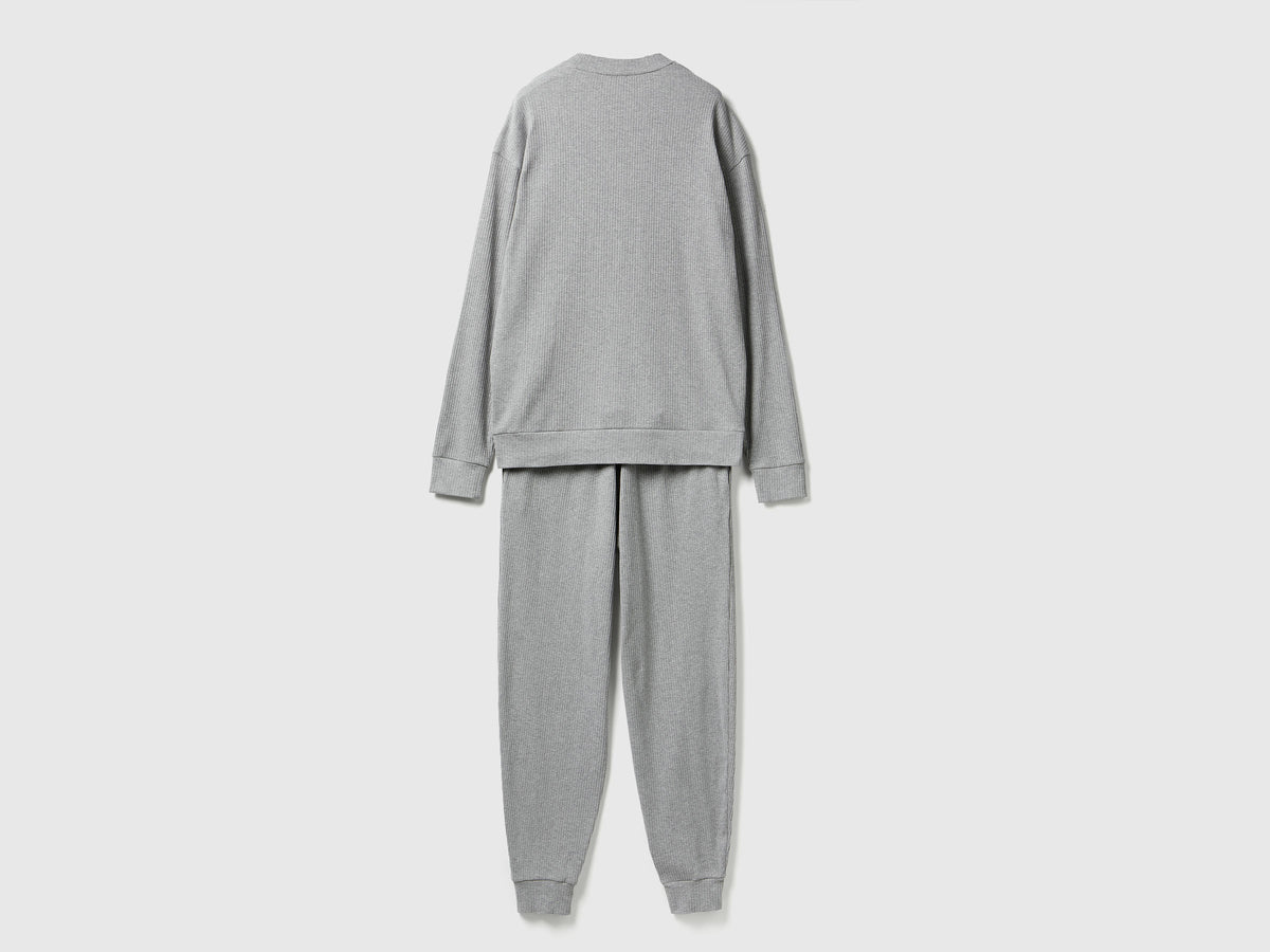 Pigiama in caldo cotone stretch