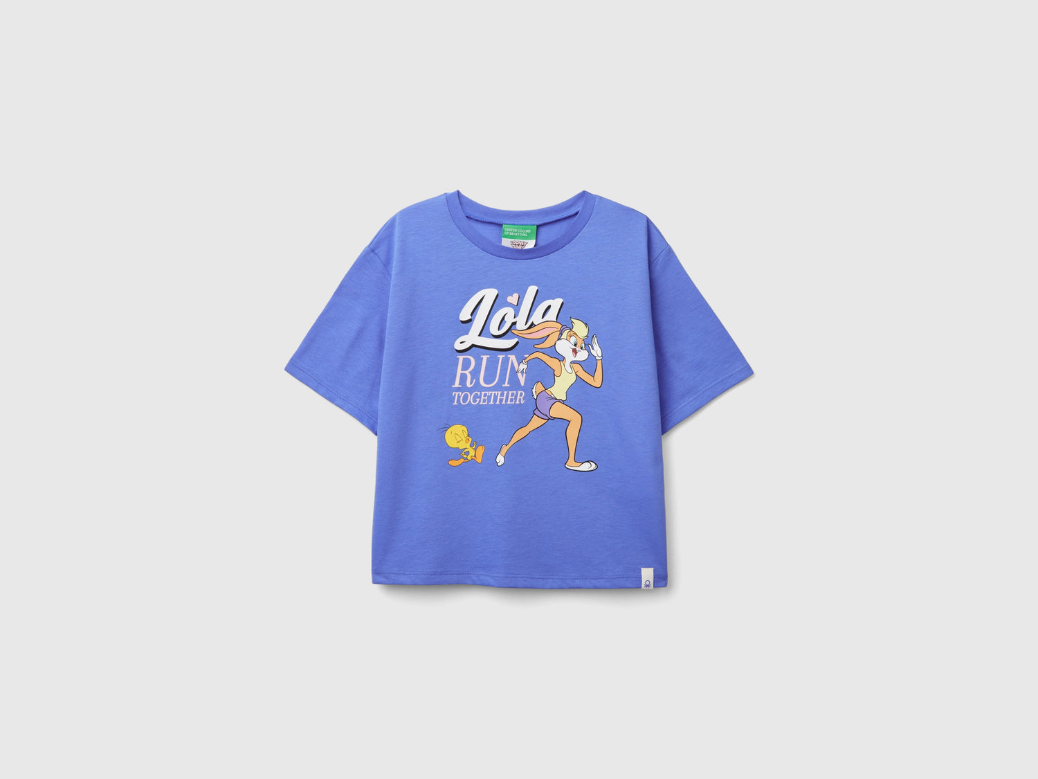 T-shirt boxy fit ©Looney Tunes da bambina pervinca | Benetton Outlet