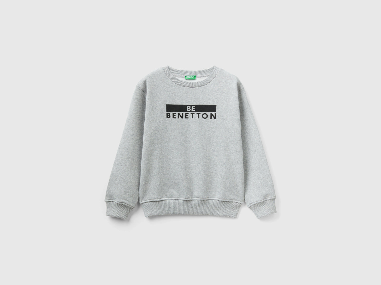 Calda felpa con logo da bambino grigio | Benetton Outlet