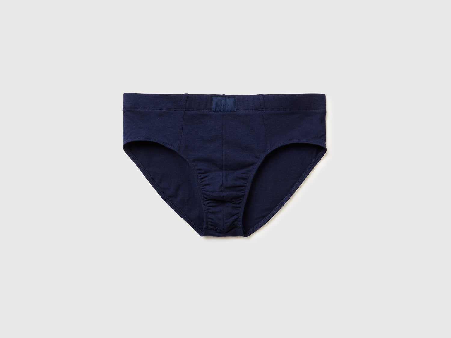 Slip in misto cotone da uomo blu scuro | Benetton Outlet