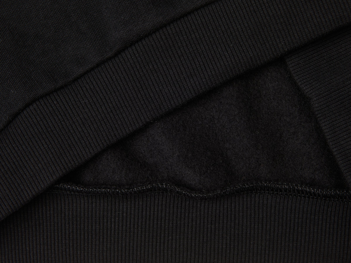 Felpa con cappuccio e paillettes