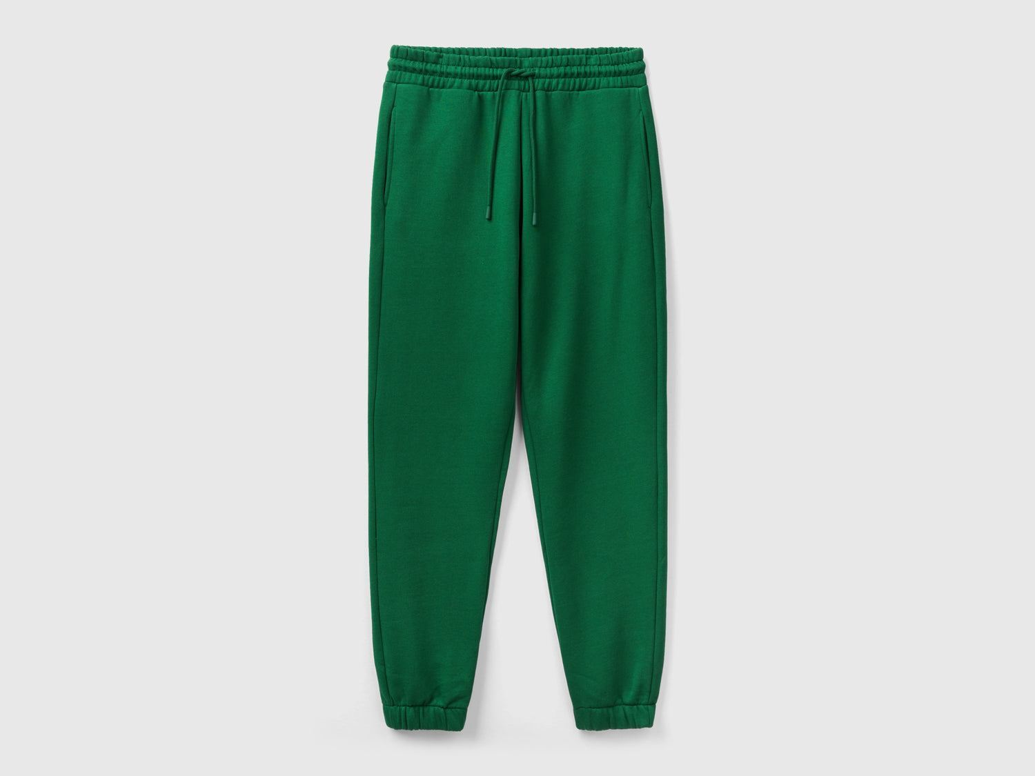 Caldi joggers in felpa da uomo verde | Benetton Outlet