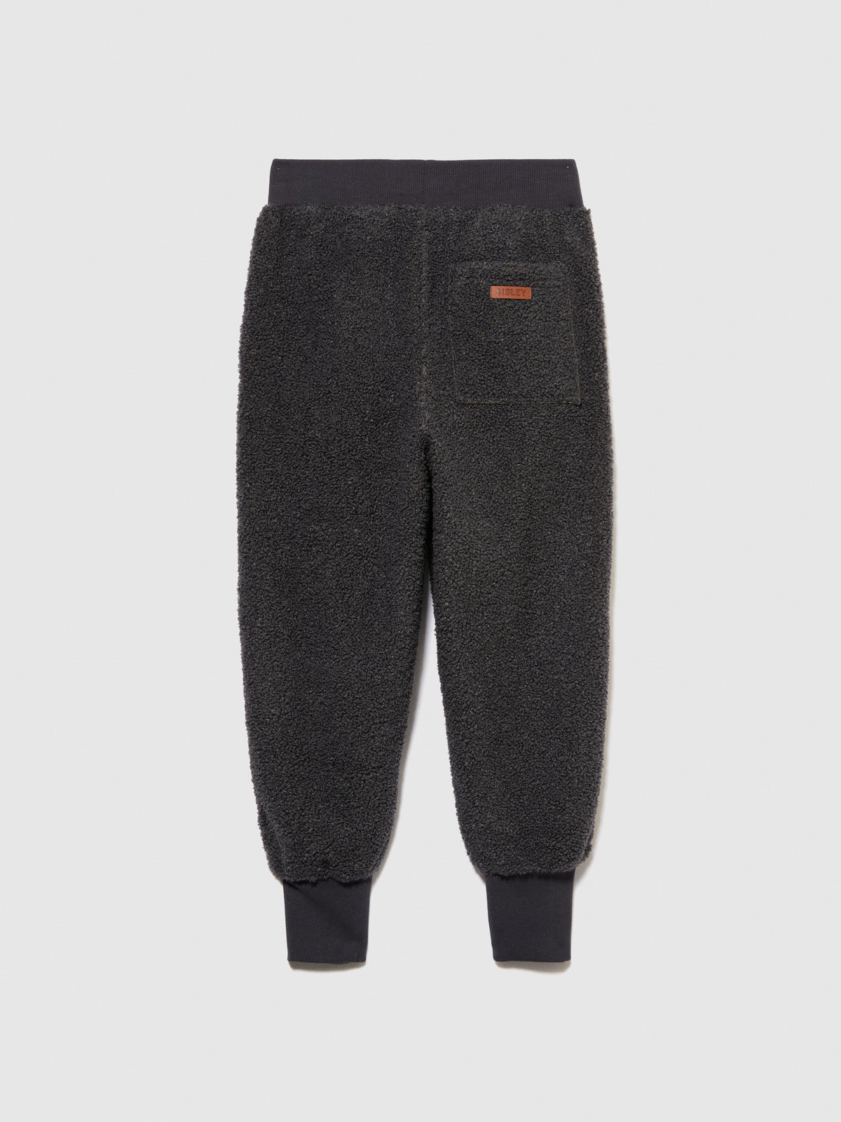 Joggers teddy con banda logata