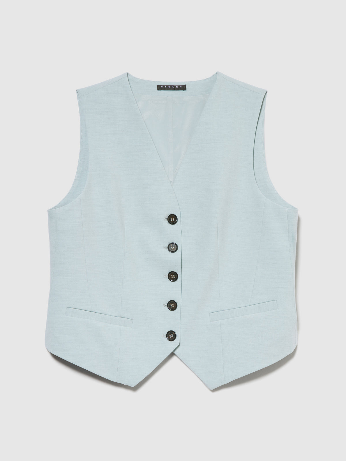 Gilet con bottoni
