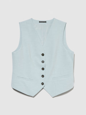 Gilet con bottoni