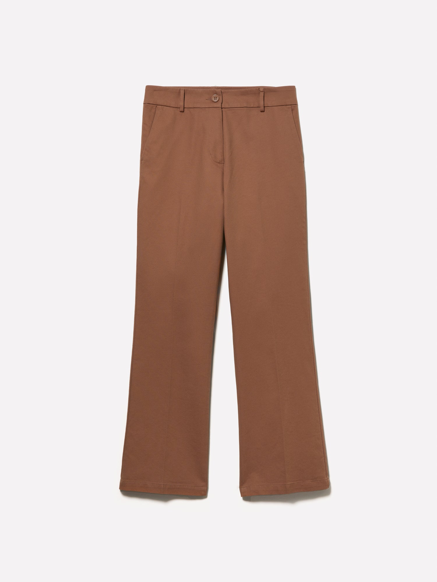 Pantaloni slim fit da donna cammello | Sisley Outlet