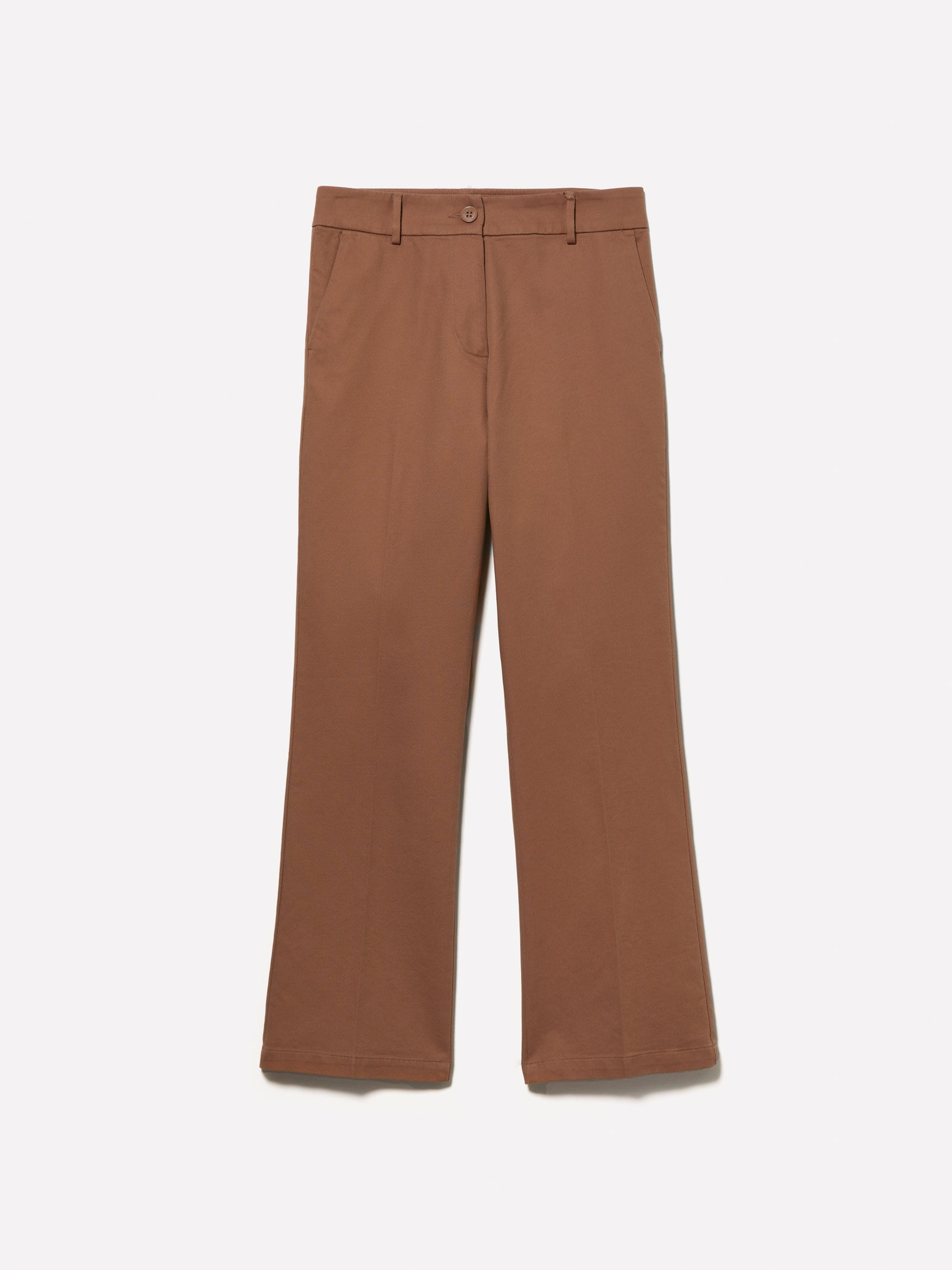 Pantaloni slim fit da donna cammello | Sisley Outlet
