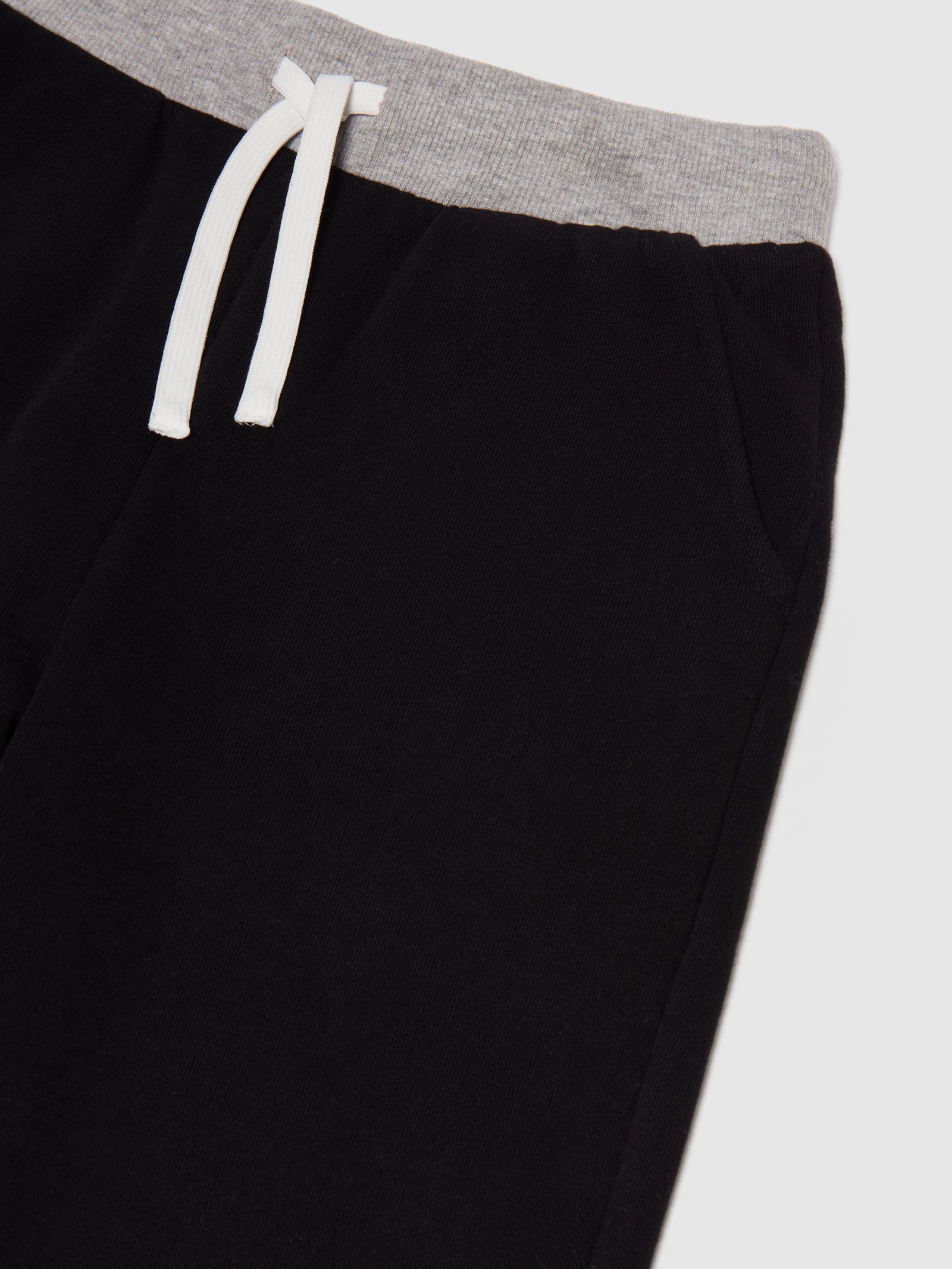 Joggers con color block da bambino nero 3 | Sisley young Outlet