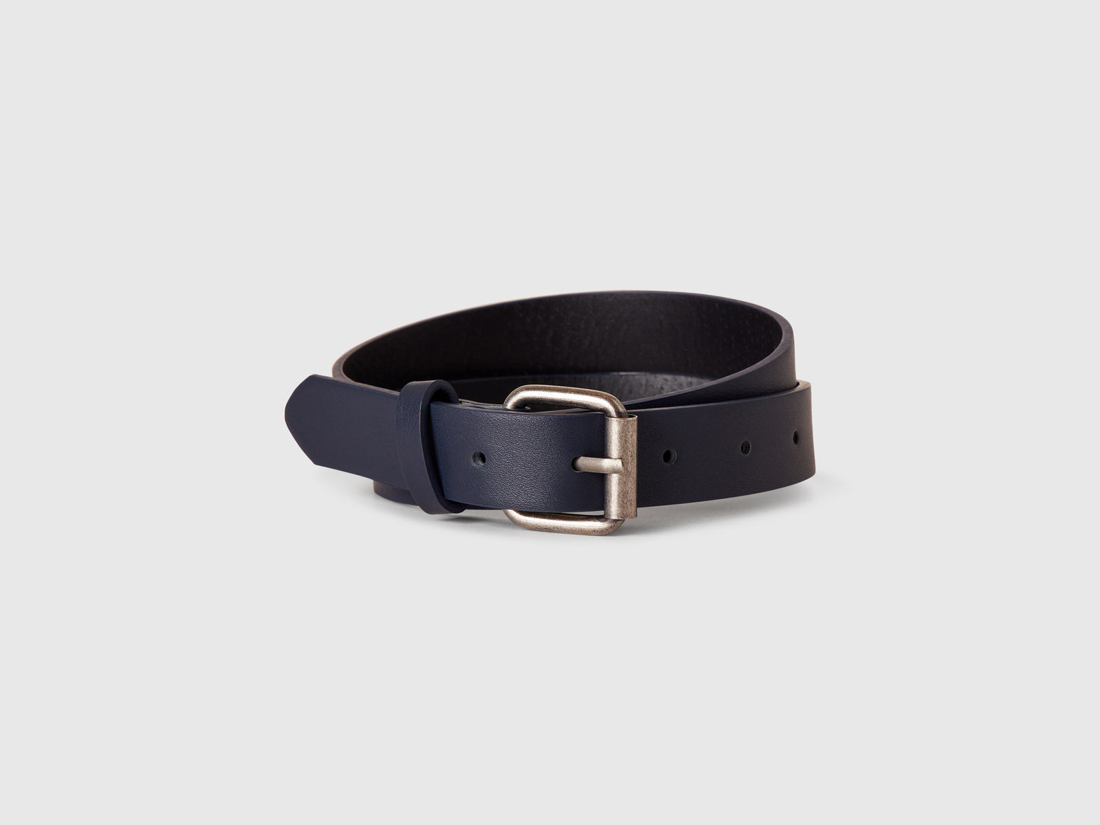Cintura classica con fibbia da bambino blu scuro | Benetton Outlet