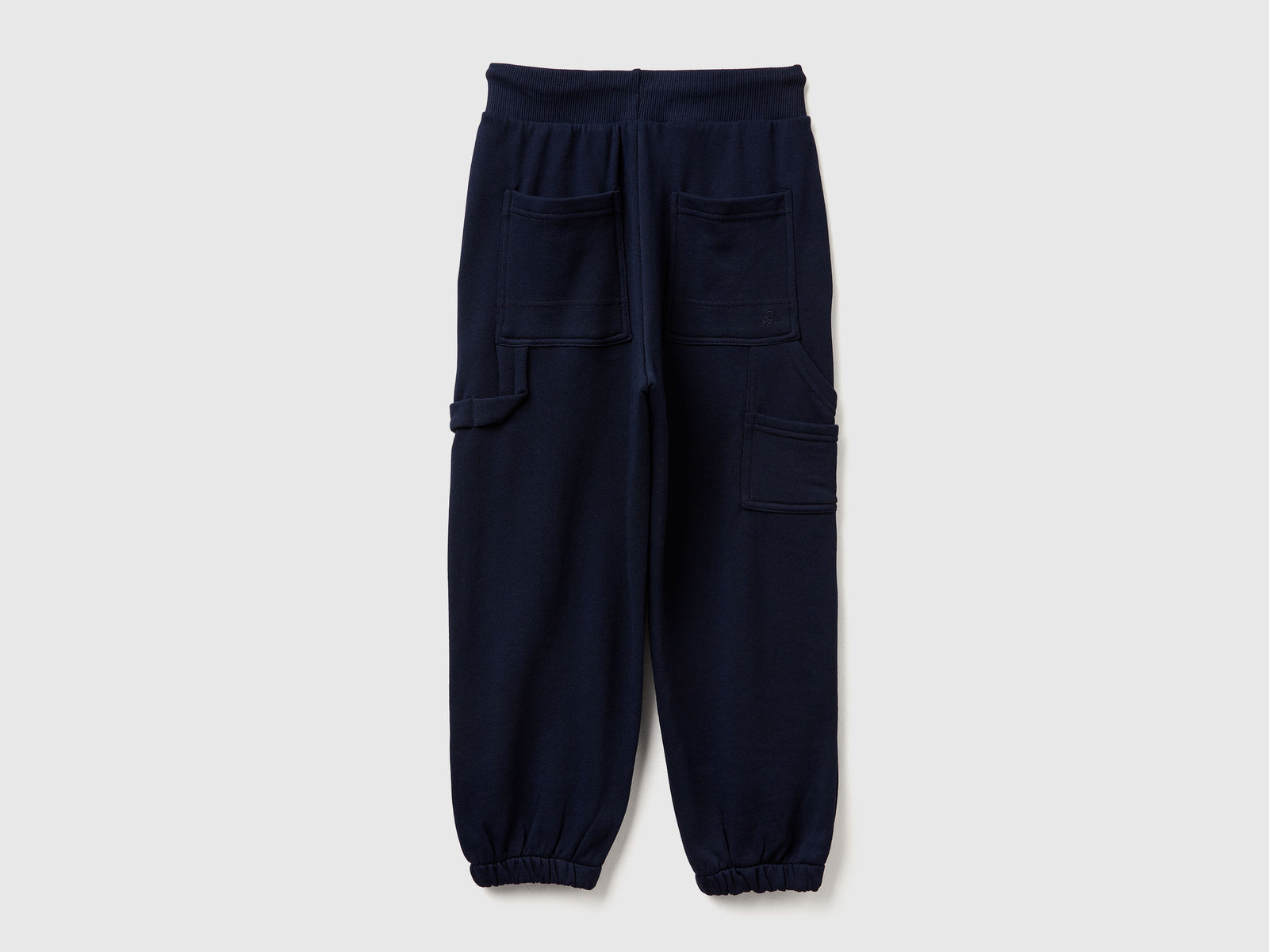 Joggers ampi con tasche da bambino blu scuro 2 | Benetton Outlet
