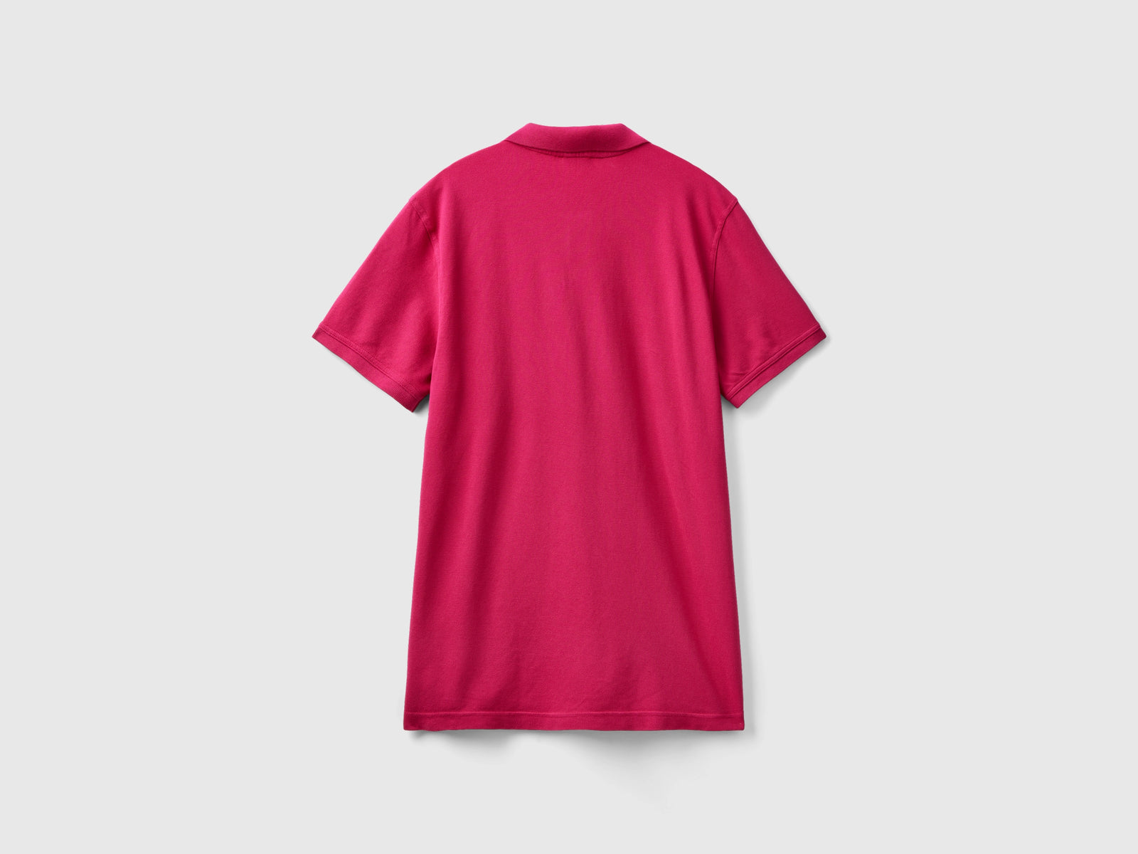 Polo fucsia regular fit da uomo ciclamino 2 | Benetton Outlet