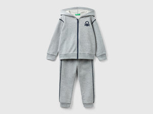 Tuta in felpa 100% cotone