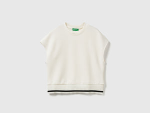 Maglia smanicata in Modal stretch