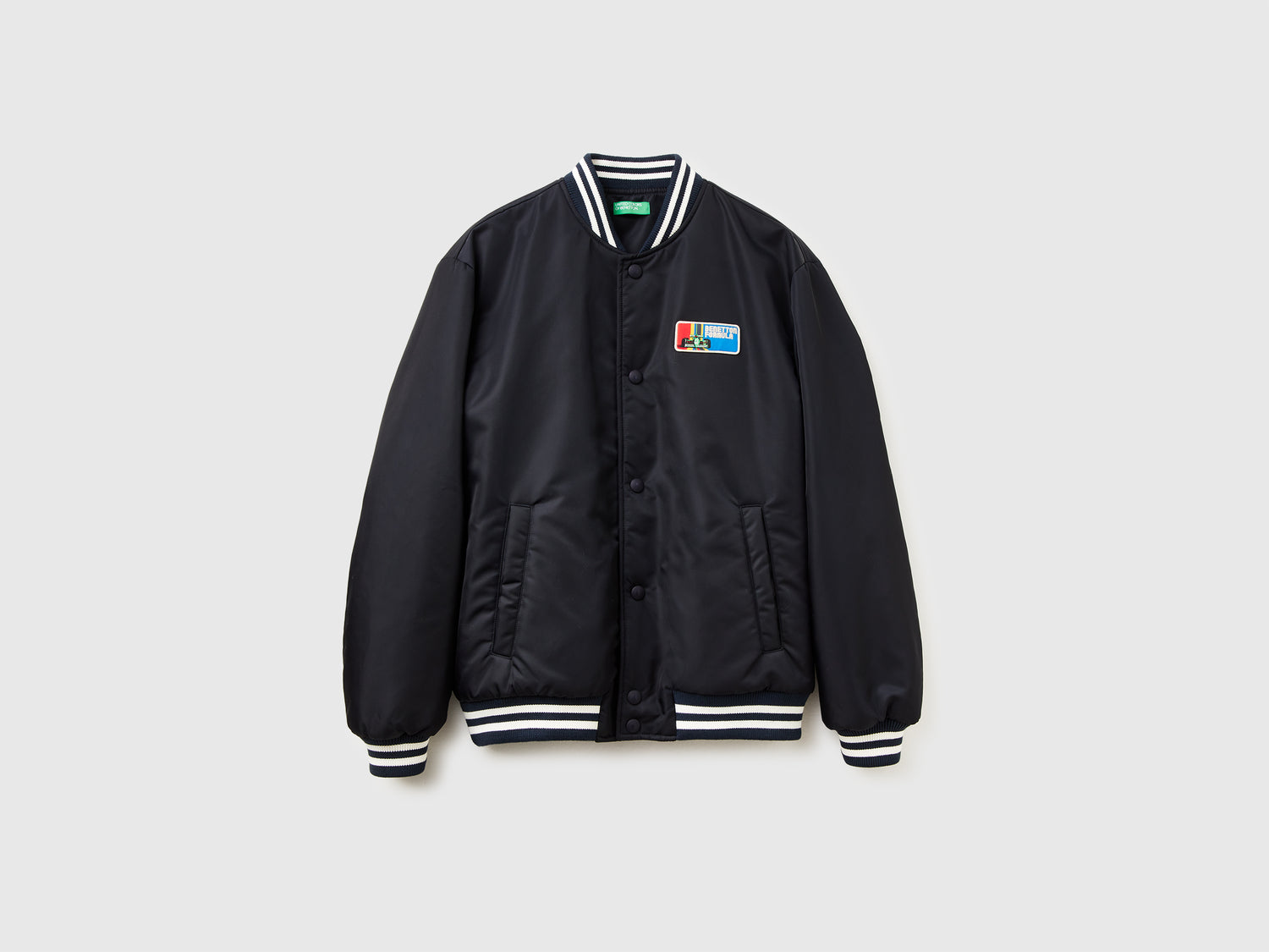 Bomber Benetton Formula da uomo blu scuro | Benetton Outlet
