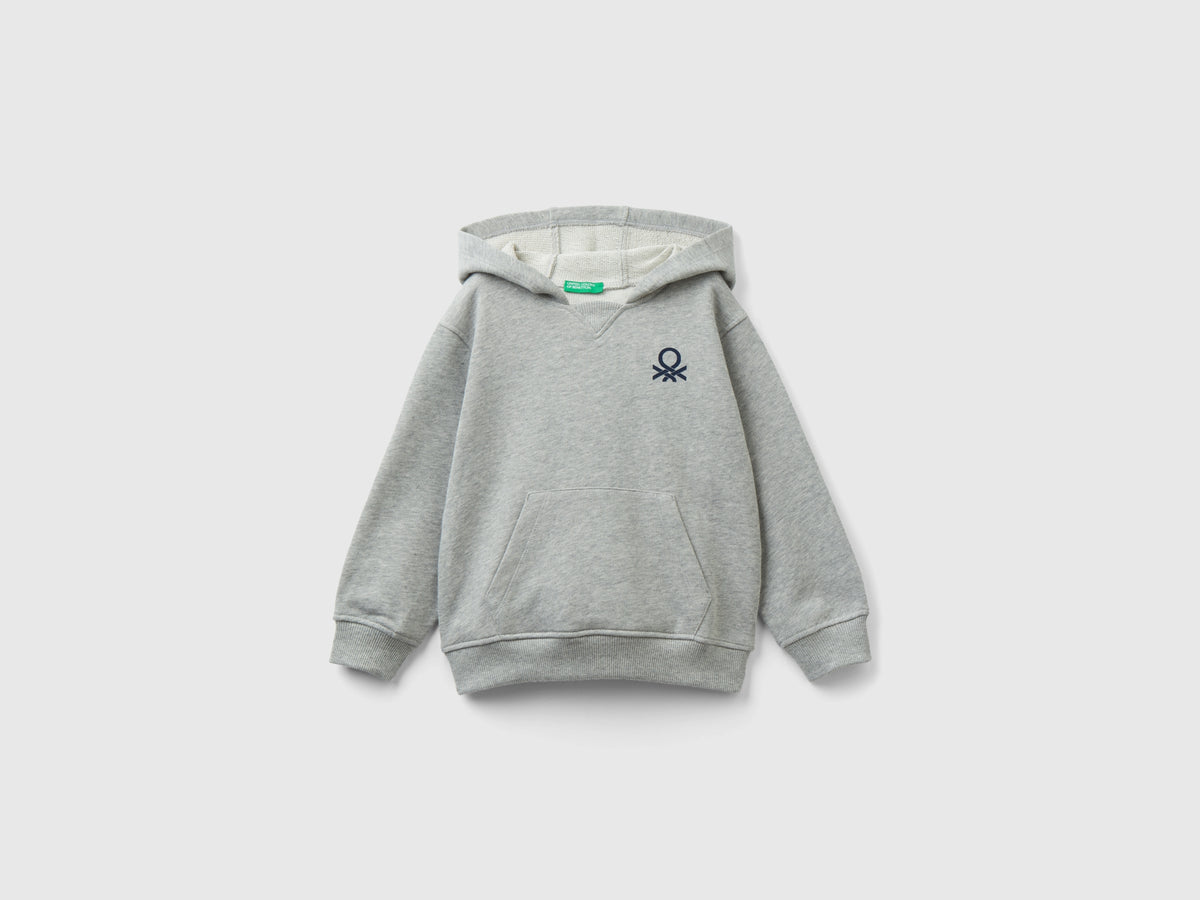 Felpa con cappuccio 100% cotone