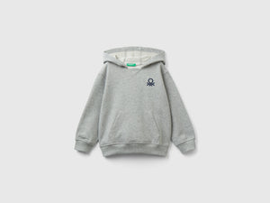 Felpa con cappuccio 100% cotone