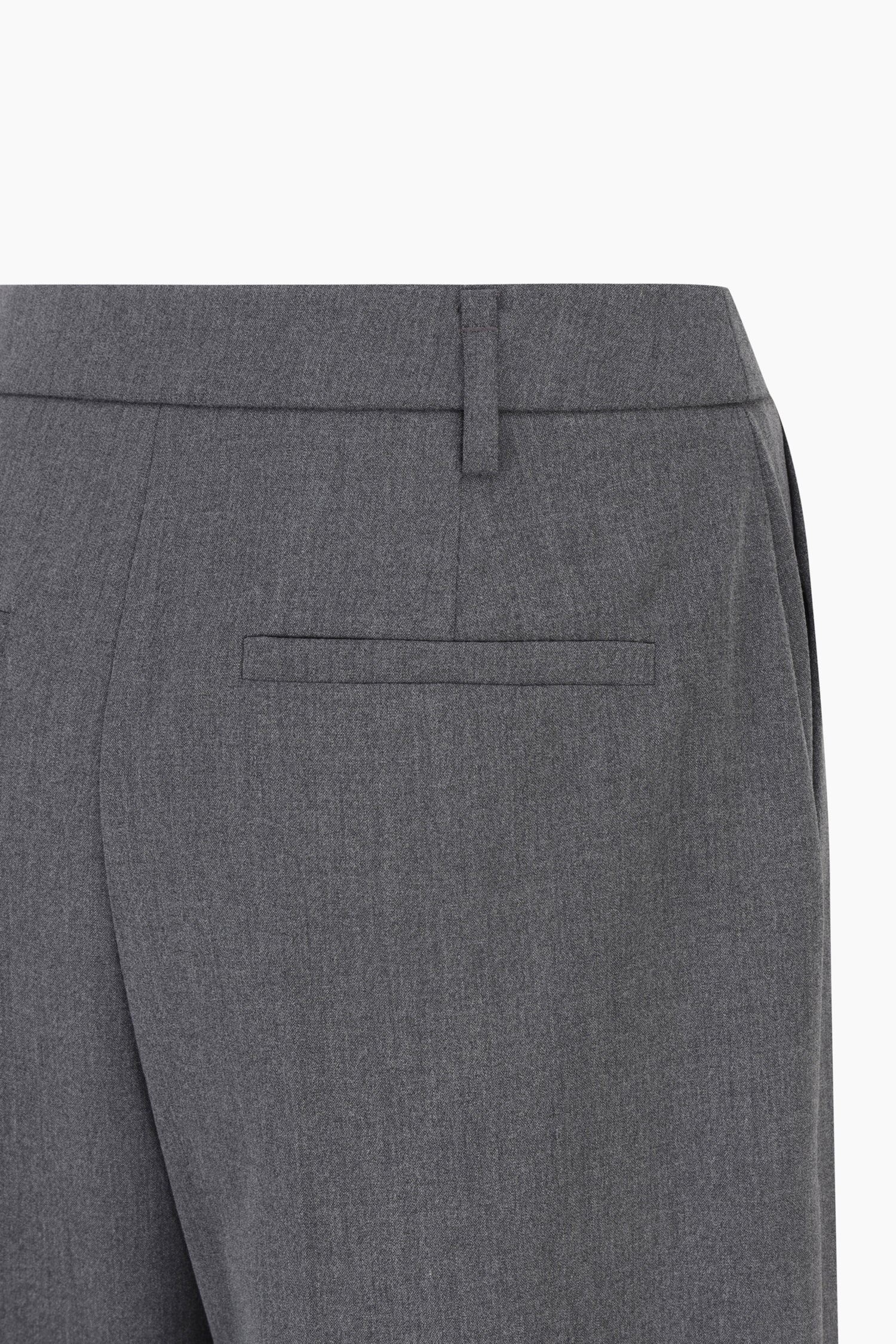 Pantaloni mélange da donna grigio chiaro 4 | Sisley Outlet