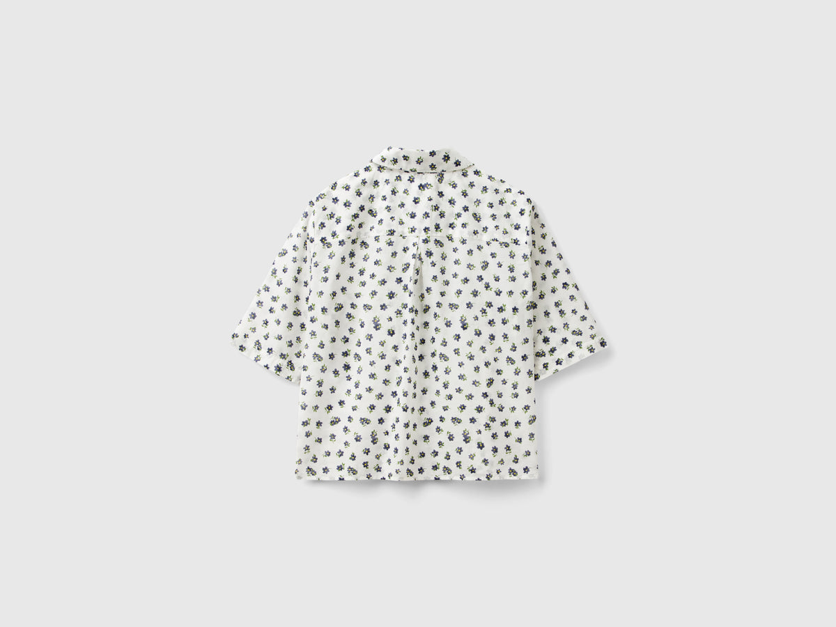 Camicia fantasia a manica corta