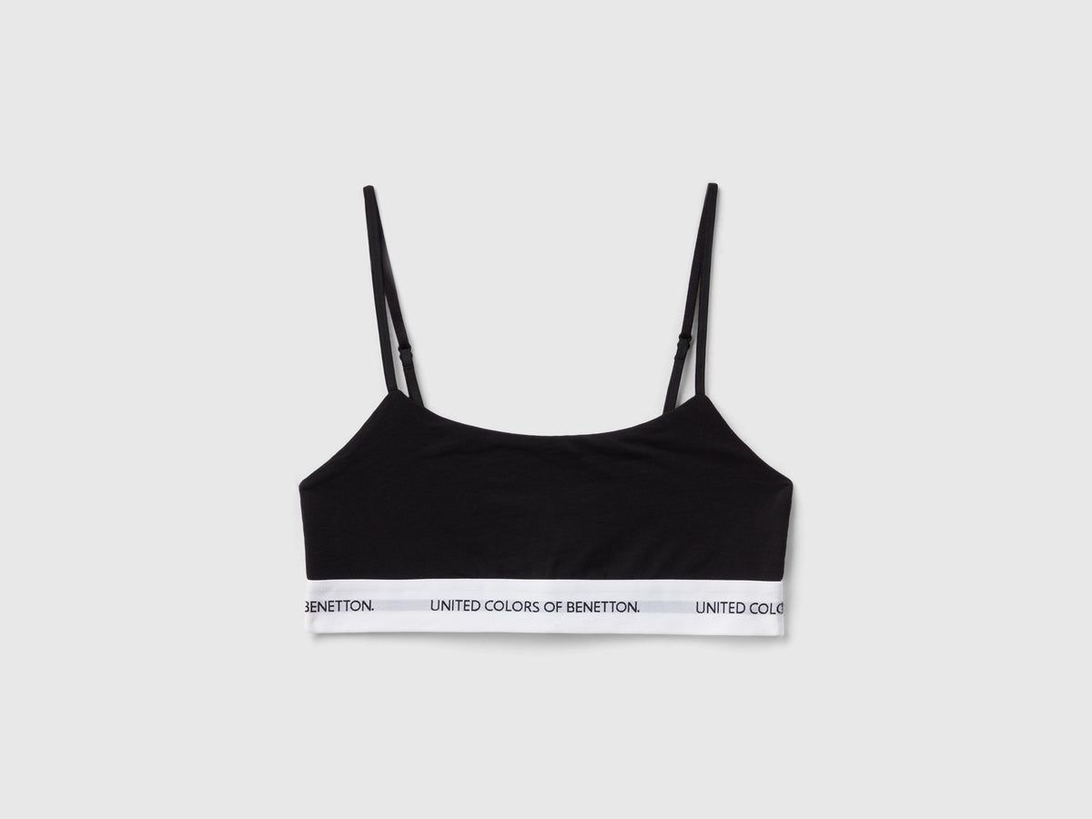 Reggiseno a top in cotone bio