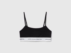 Reggiseno a top in cotone bio