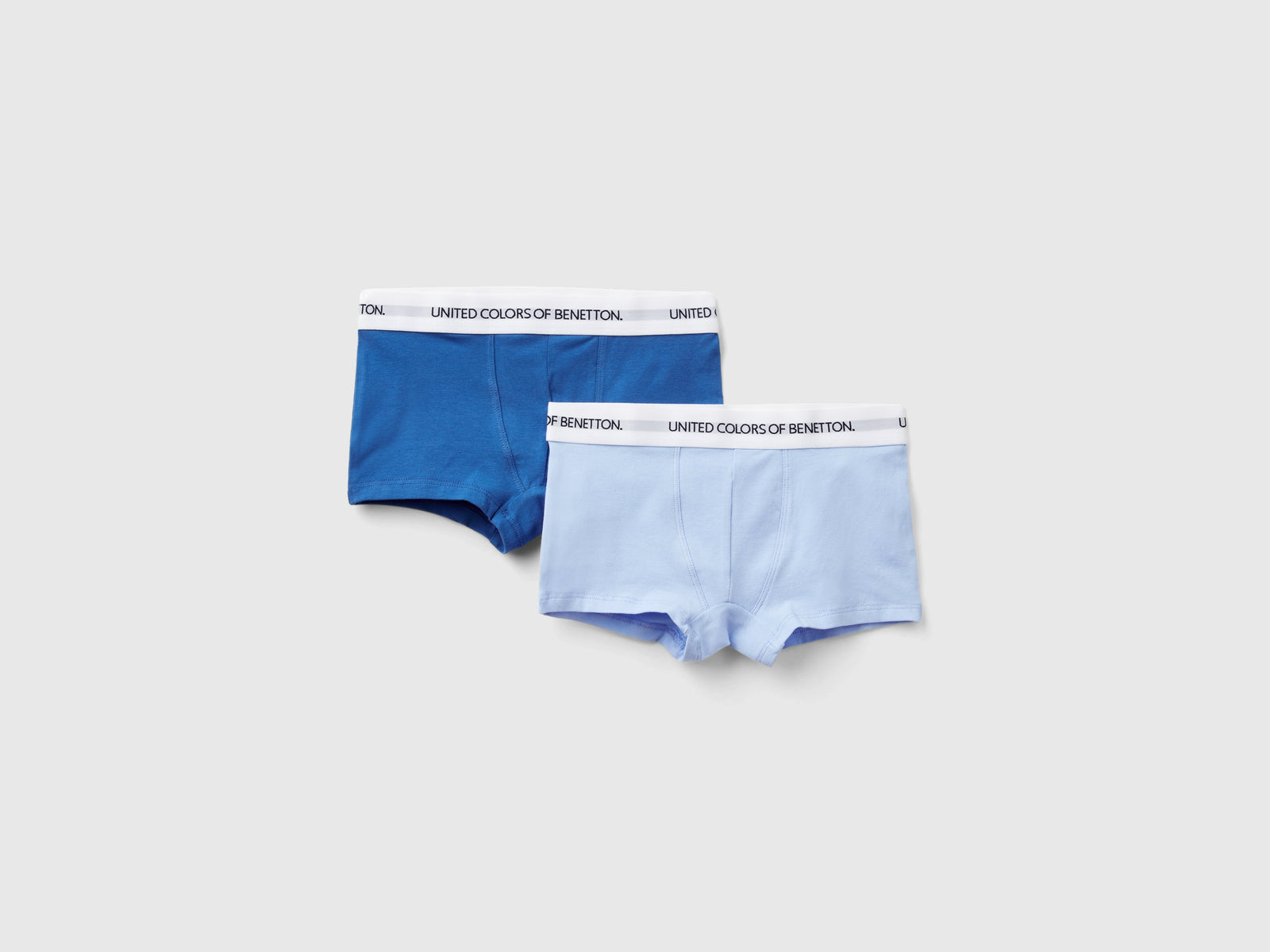 Due boxer con elastico logato da bambino multi-color | Benetton Outlet