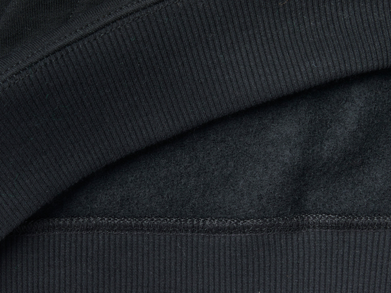 Calda felpa regular fit con stampa da bambino nero 2 | Benetton Outlet