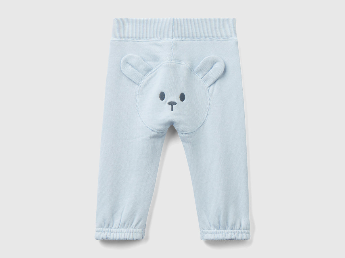 Pantaloni in felpa di cotone bio