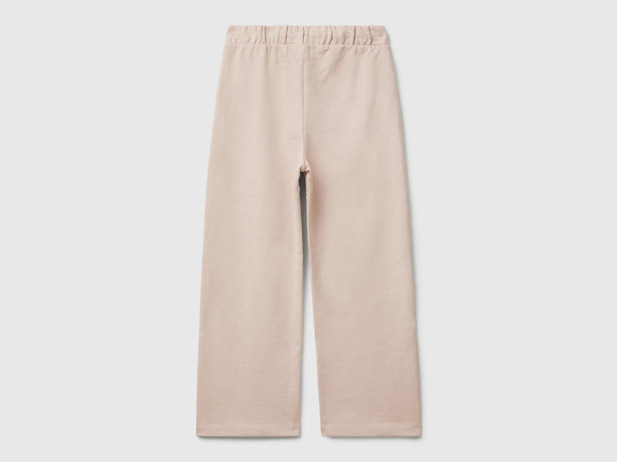 Pantaloni ampi in felpa