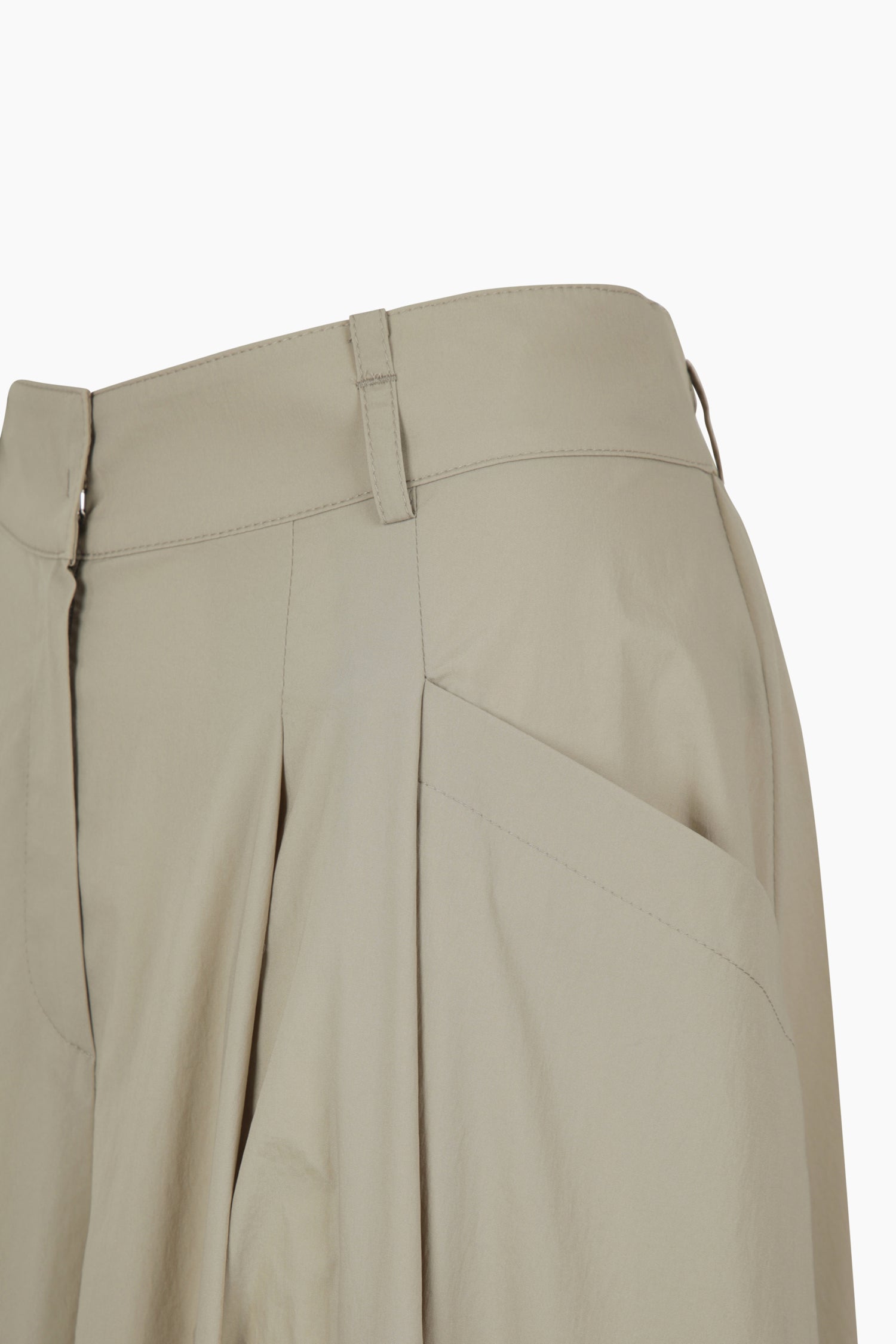 Pantaloni ampi cropped chiaro da donna beige 4 | Sisley Outlet