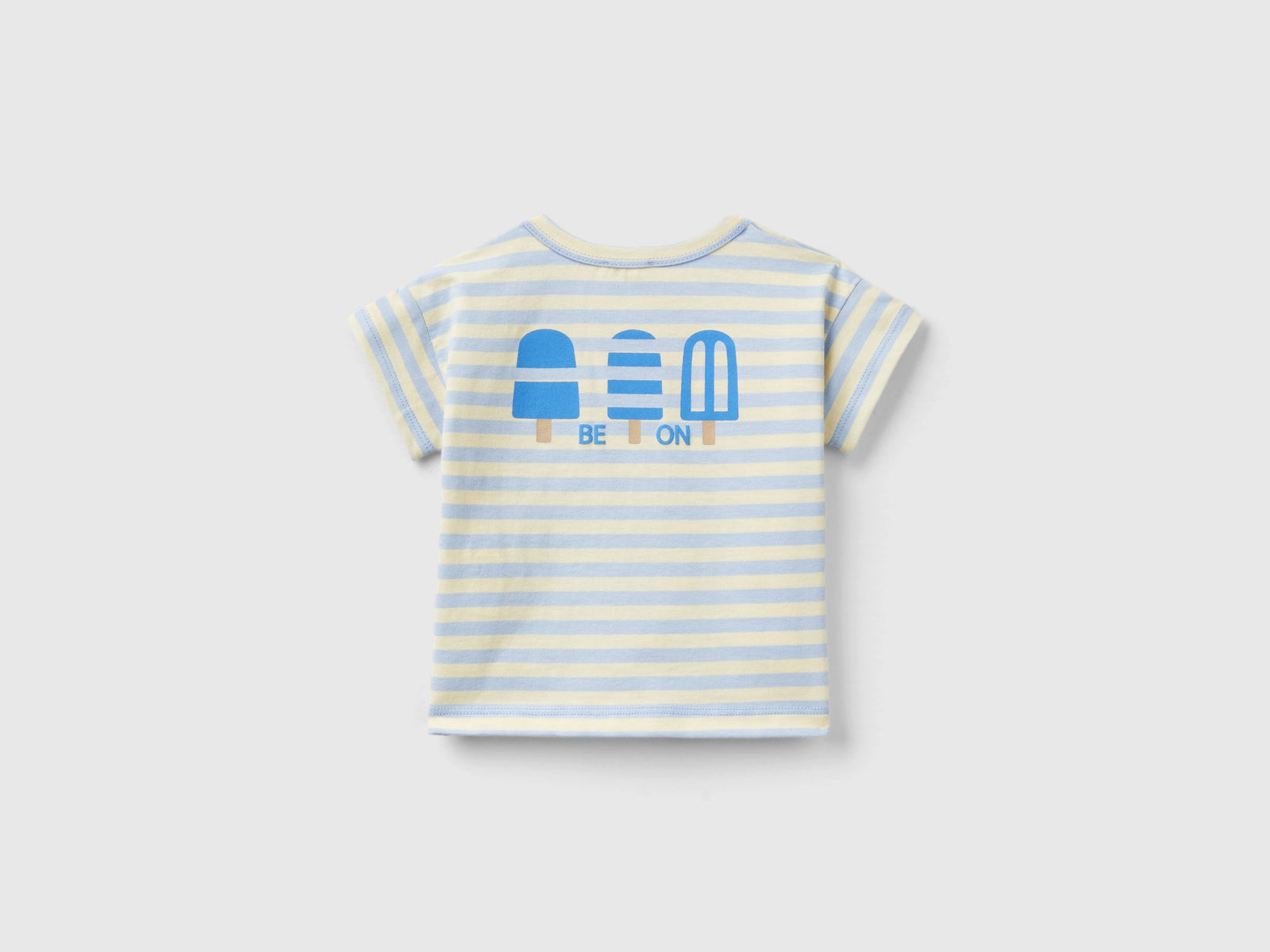 T-shirt a righe con stampa gelati da neonato multi-color 2 | Benetton Outlet