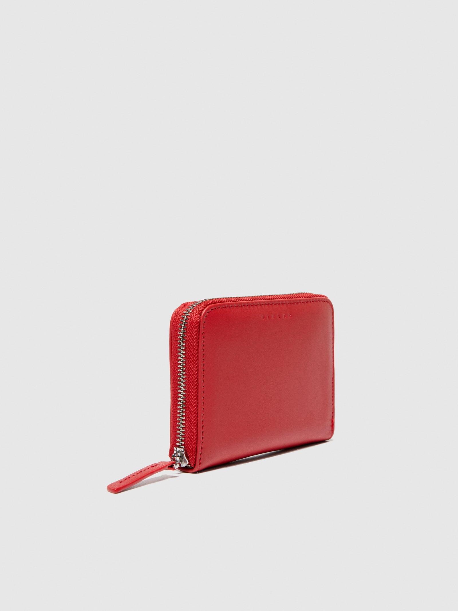 Portafoglio in pelle da donna rosso 4 | Sisley Outlet