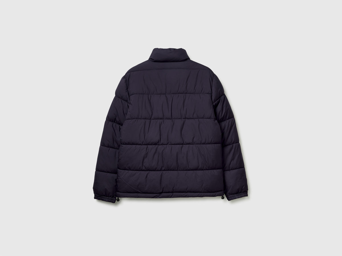 Piumino in nylon con imbottitura riciclata