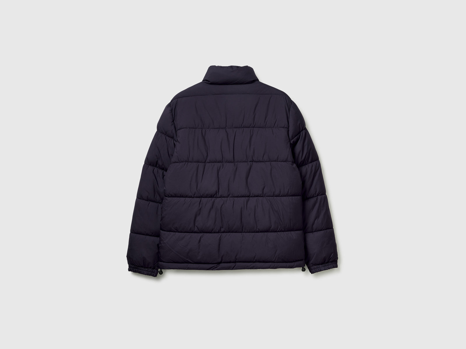 Piumino in nylon con imbottitura riciclata da uomo blu scuro 2 | Benetton Outlet