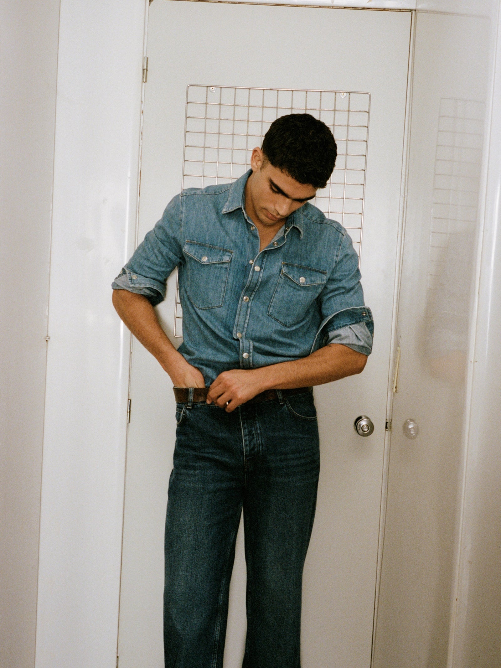 Jeans regular fit da uomo blu 3 | Sisley Outlet
