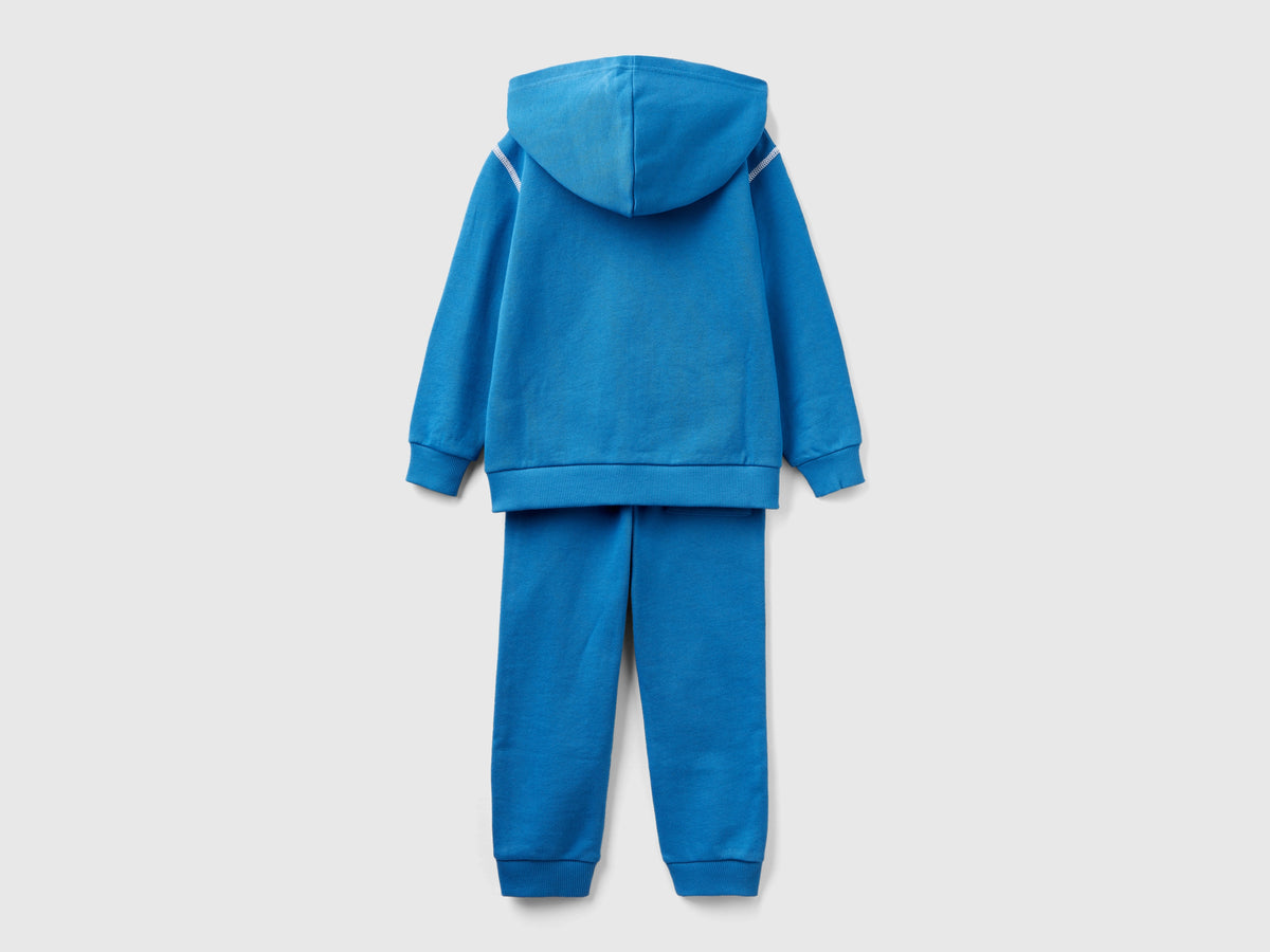 Tuta in felpa 100% cotone
