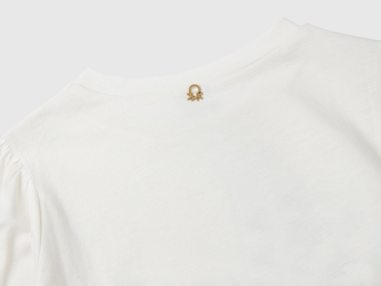 Pigiama lungo ©Disney Winnie the Pooh da bambina bianco panna 2 | Benetton Outlet