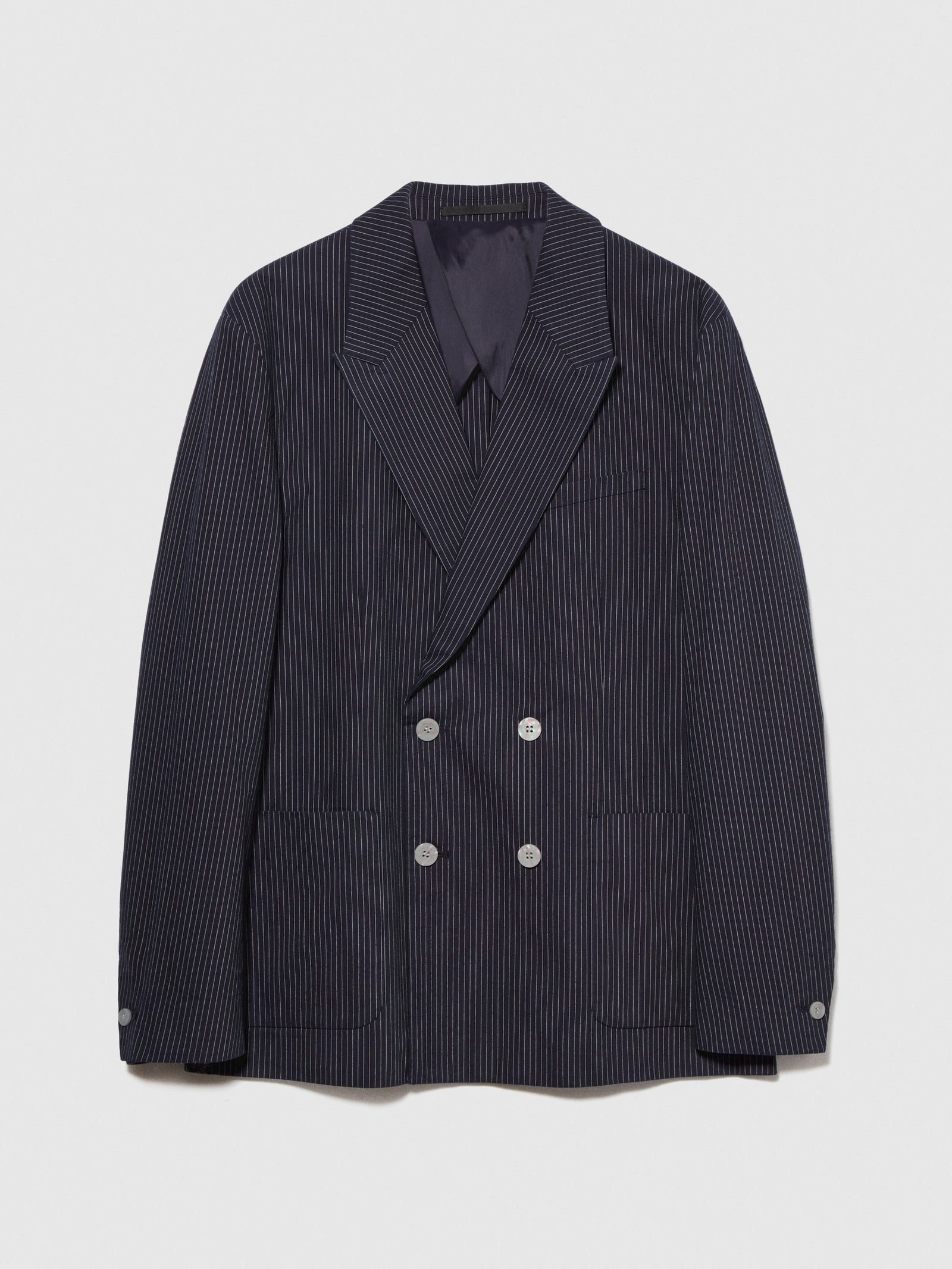 Blazer rigato da uomo marrone | Sisley Outlet