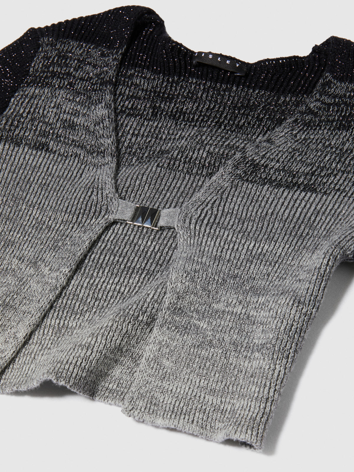 Cardigan sfumato in lurex
