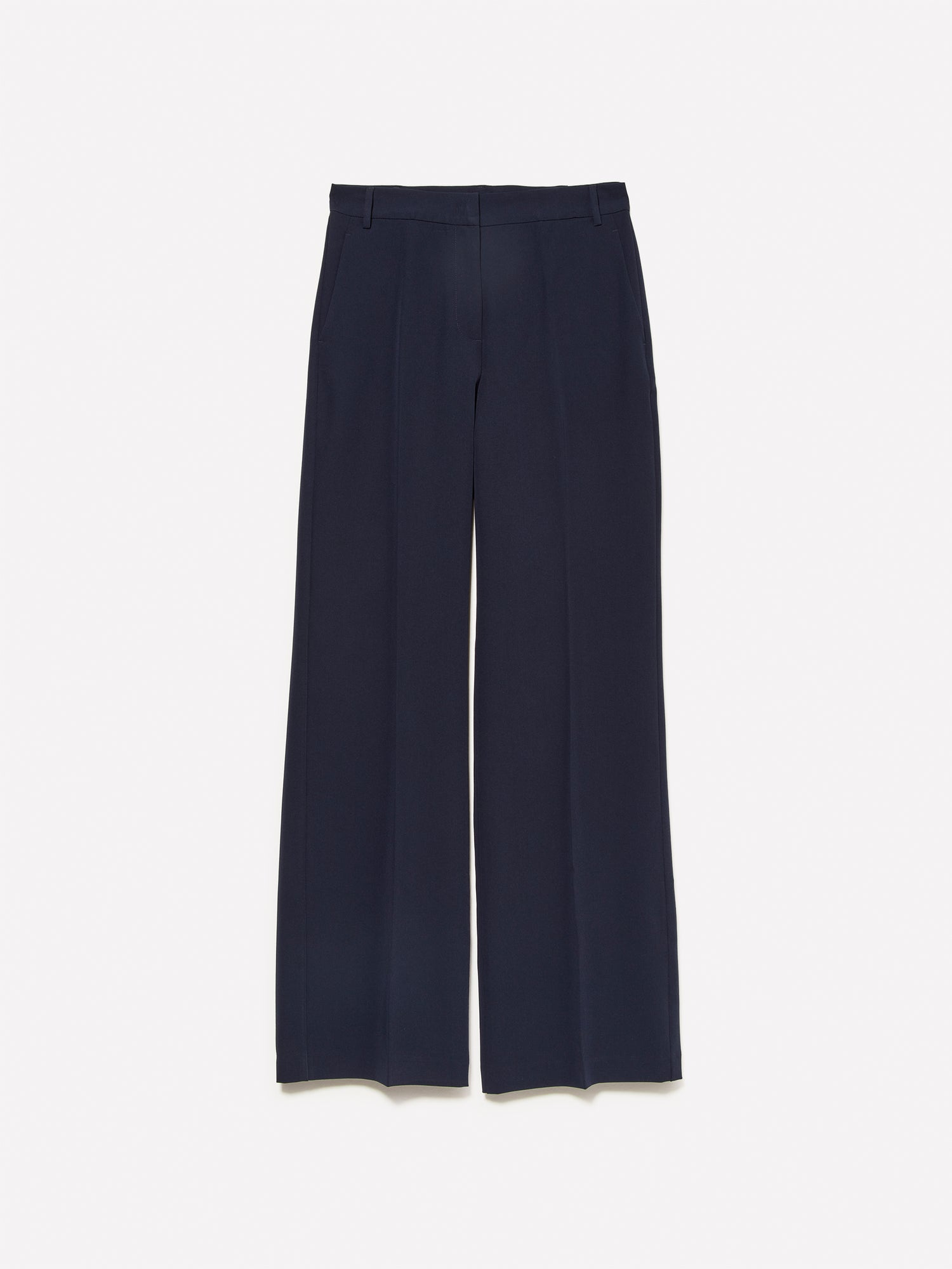 Pantaloni palazzo da donna blu scuro | Sisley Outlet