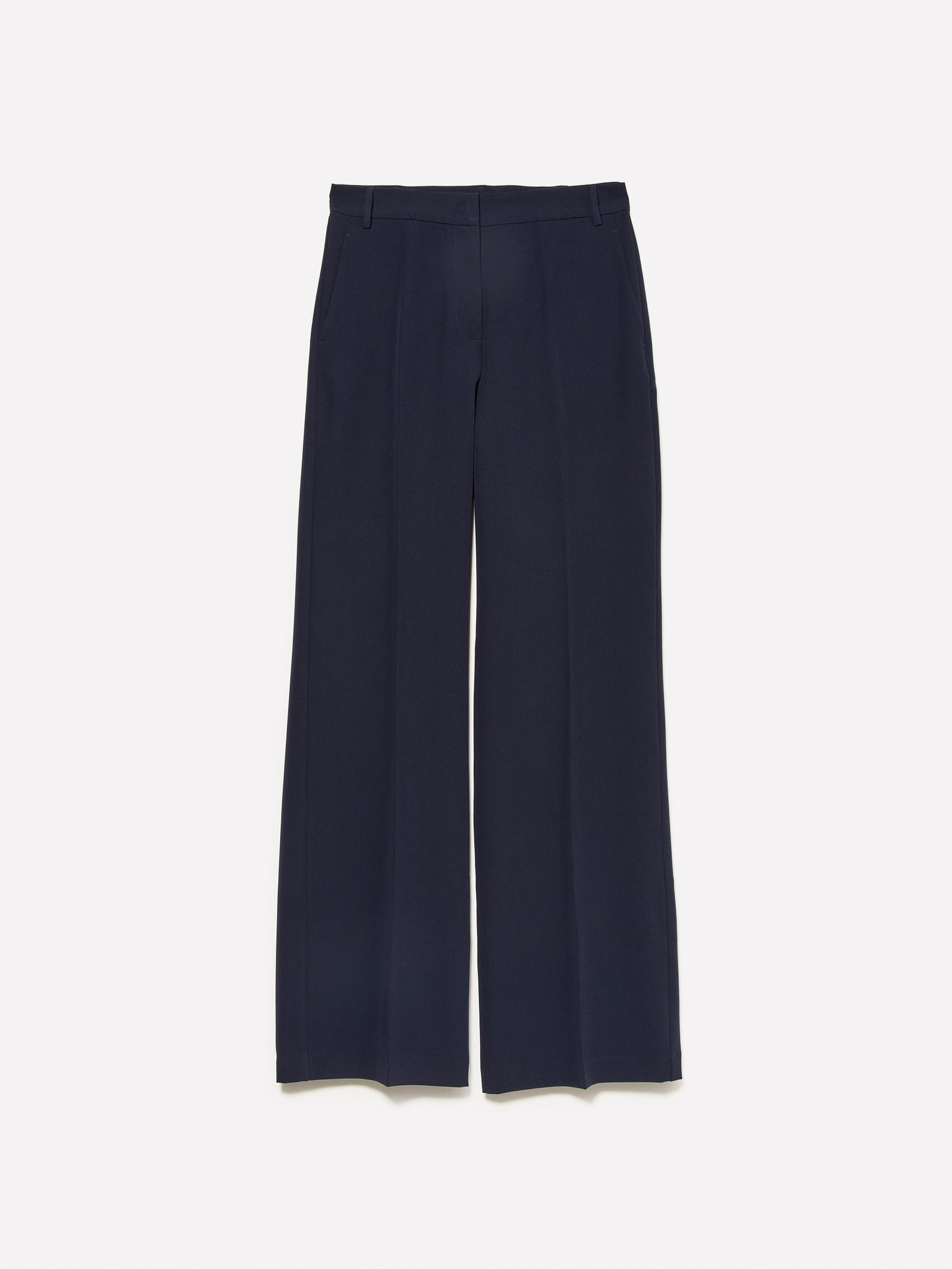 Pantaloni palazzo da donna blu scuro | Sisley Outlet
