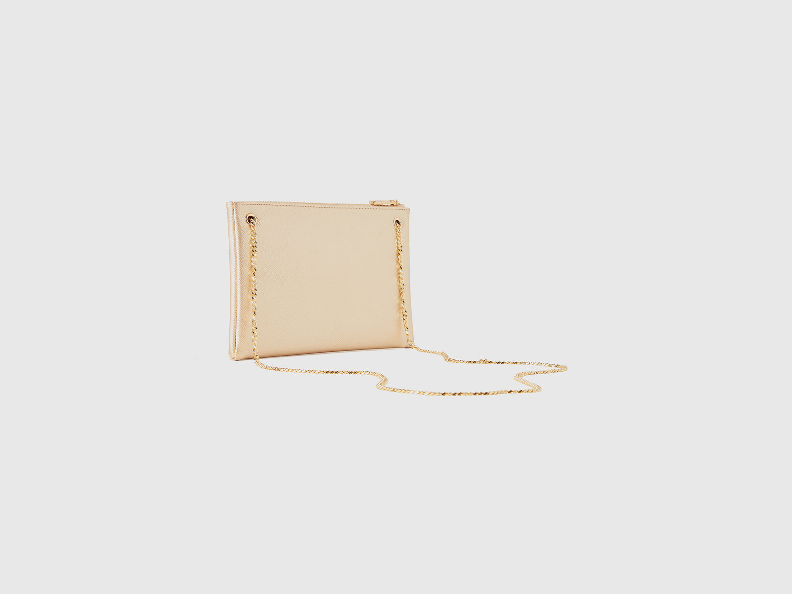 Busta con tracolla da donna oro 2 | Benetton Outlet