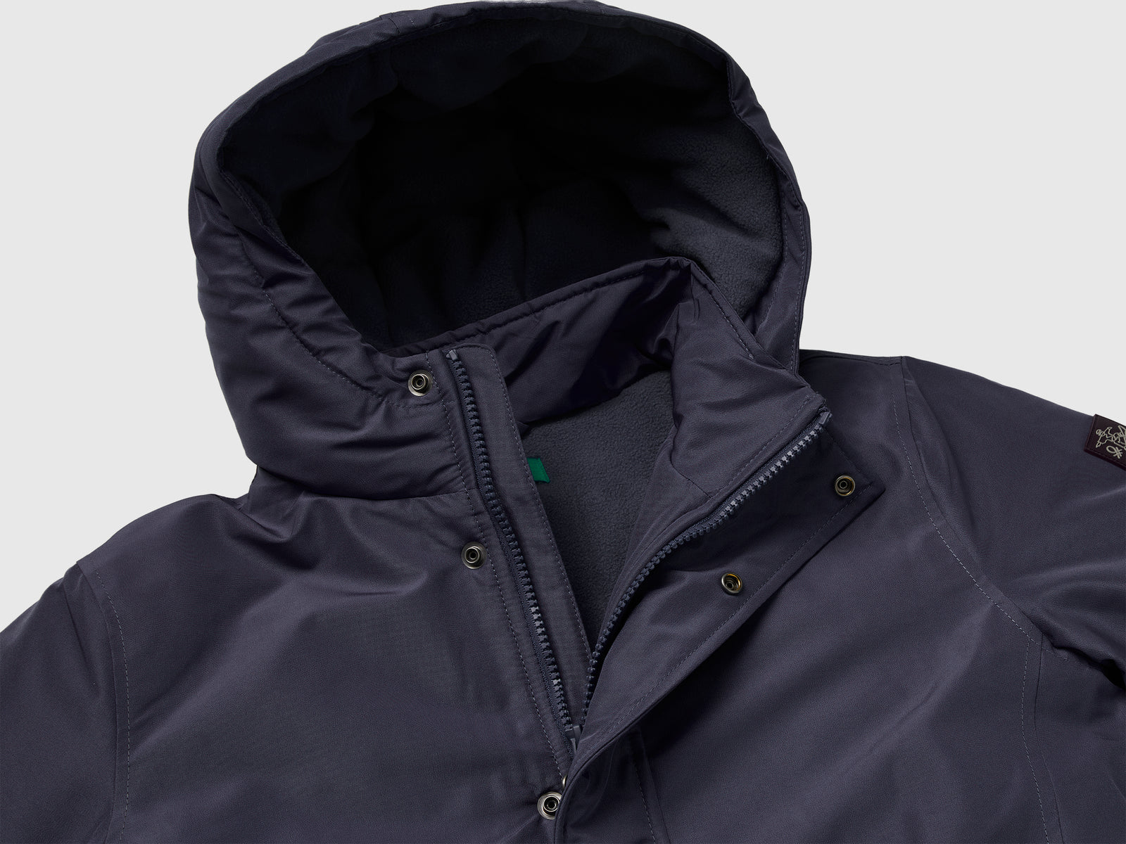 Giubbino foderato in pile da bambino avio 3 | Benetton Outlet