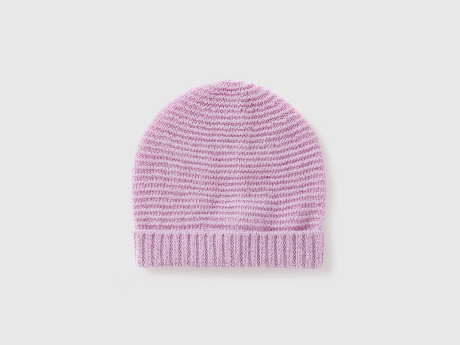 Cappellino in misto lana da bimbo lilla | Benetton Outlet
